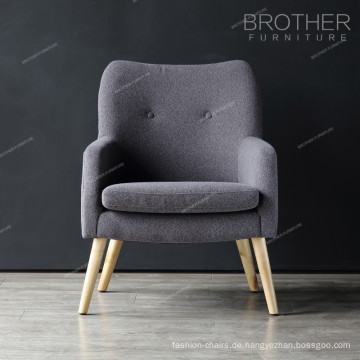 American Fabric Einfache moderne Wohnzimmer Salon einzigen Akzent Stuhl